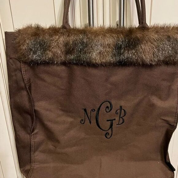 ngb Handbags - NGB fur top HandBag